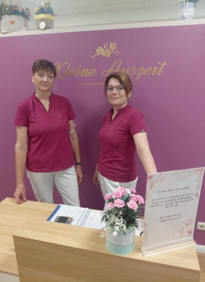 Cindy und Susi, das Team der Kleinen Auszeit