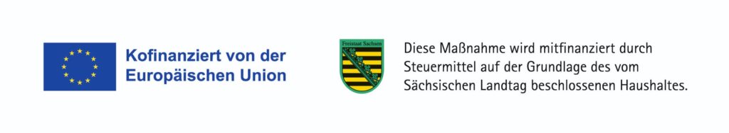Kofinanziert von der Europäischen Union und dem Freistaat Sachsen